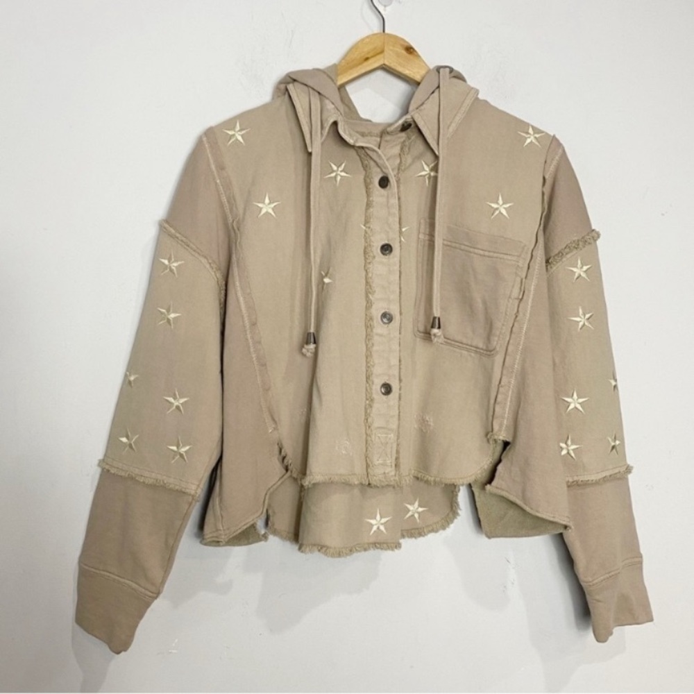 FREE PEOPLE Natural Beyond The Stars Jacket - Picture 10 of 13